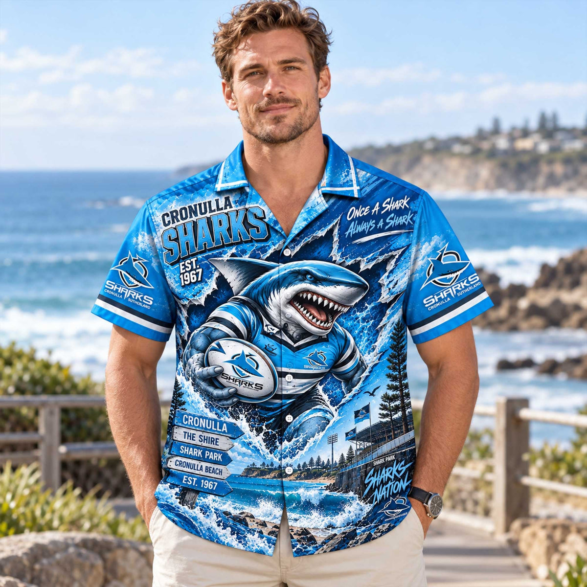 PREMIUM HAWAIIAN SHIRT HCT APT CRSH 1409266