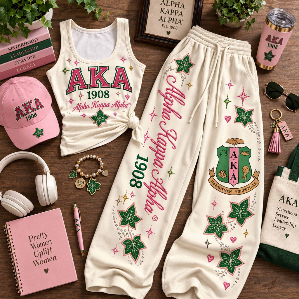 Varsity Chic TankTop Two-Piece Set HCT APT AKA 2109266