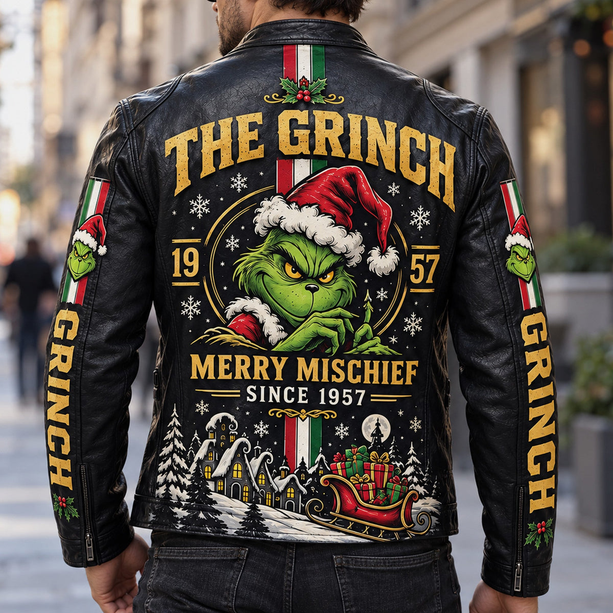 LEATHER JACKET TULT NTH GRIN 2809267