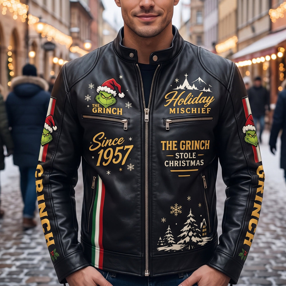 LEATHER JACKET TULT NTH GRIN 2809267