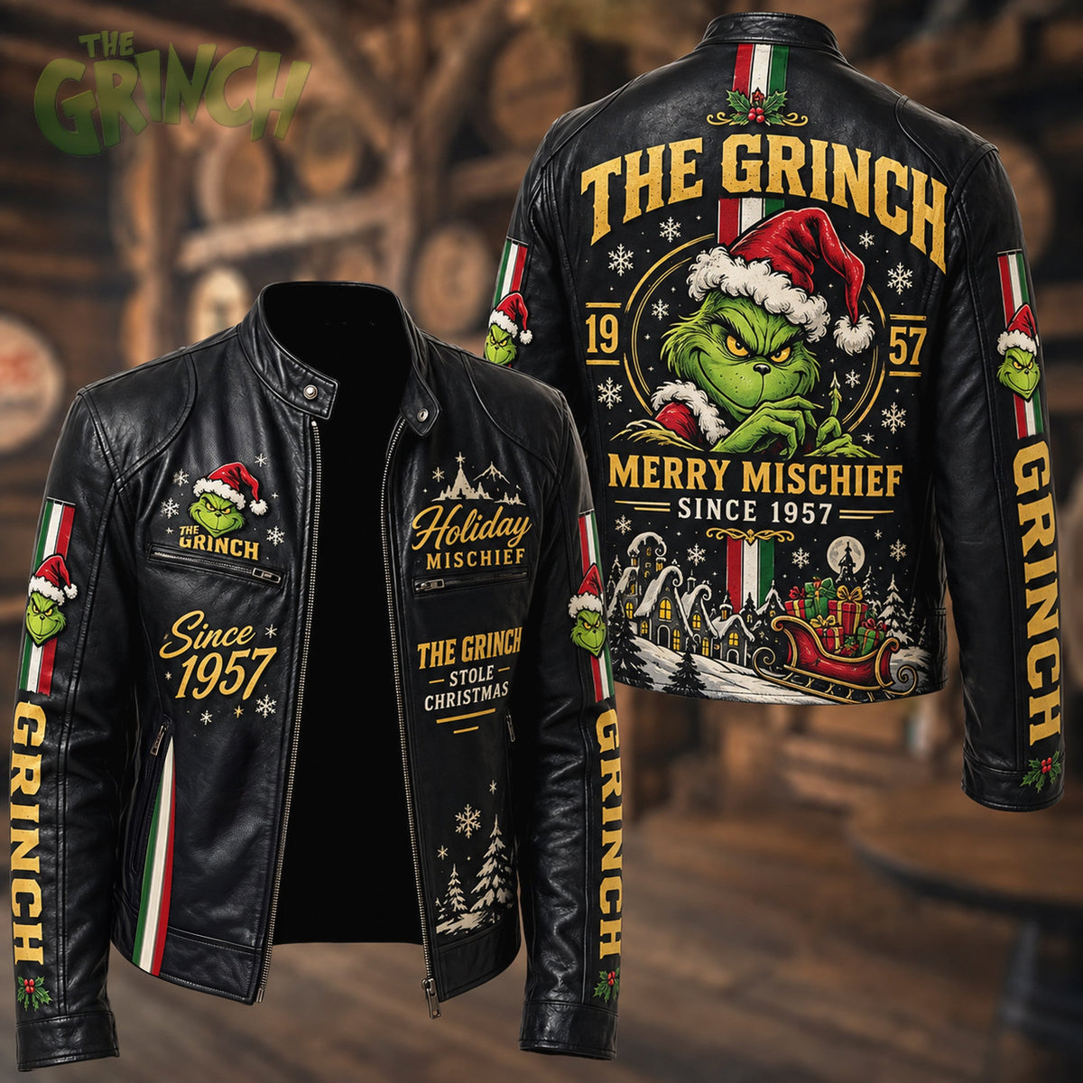 LEATHER JACKET TULT NTH GRIN 2809267